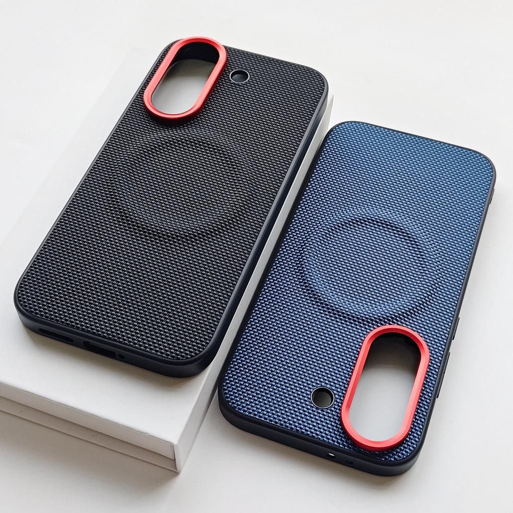 For POCO X8 Pro Case Nylon Woven Matte Anti Fingerprint Magnetic Skin-friendly Back Cover For Xiaomi Poco X8 Pro 5G Shell Bumper