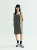 Bomnal Boutique Suspender Midi Dress _ Khaki