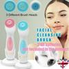 Electric Silicone Cleansing Brush Ultrasonic Facial Pore Cleaning Tool Beauty Instrument