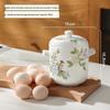 Hanyou Harmony Keramik-Schmortopf mit zwei Henkeln und Deckel