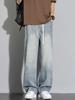 Jeans Men's American Boys Loose Straight Pants Men's New Versatile Wide Leg Casual Long Pants Men's Clothing