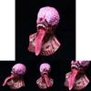 Latex Zombie Mask With Long Tongue For Halloween Cosplay Party Costume Accessory