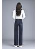 Autumn/Winter 2025 High-Waisted Plus Size Elastic Pants: Narrow, Wide, and Straight-Leg Styles for Women.