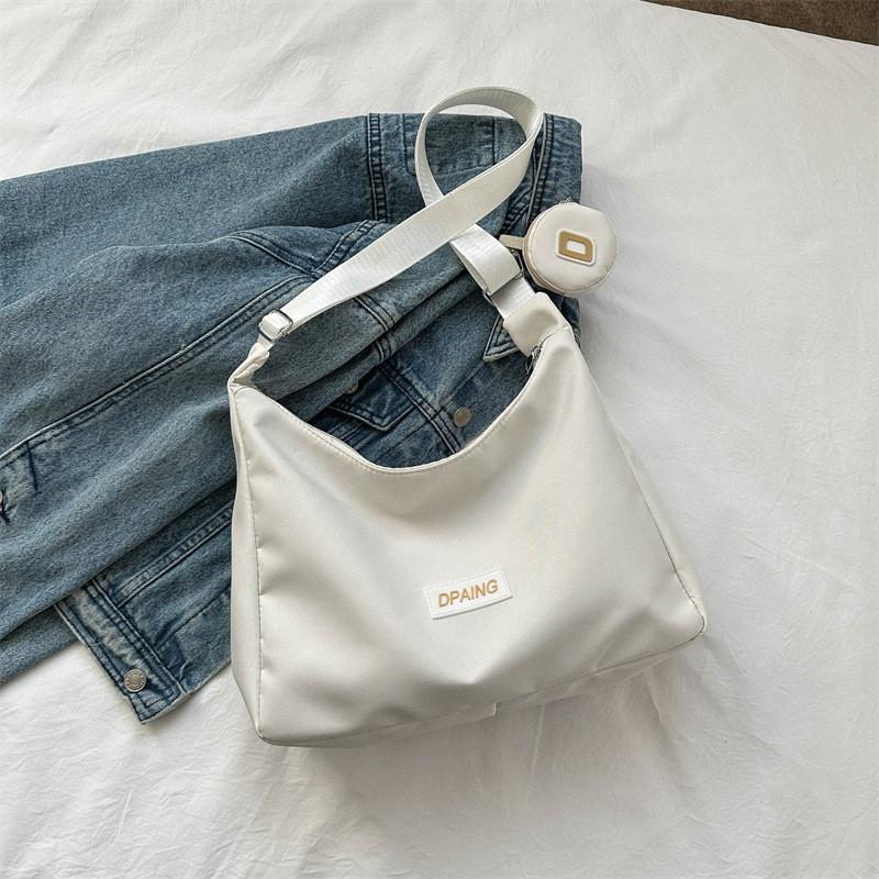 Trendy Street Style Canvas Crossbody Bag For Women 2023 Fashionable Summer Tote