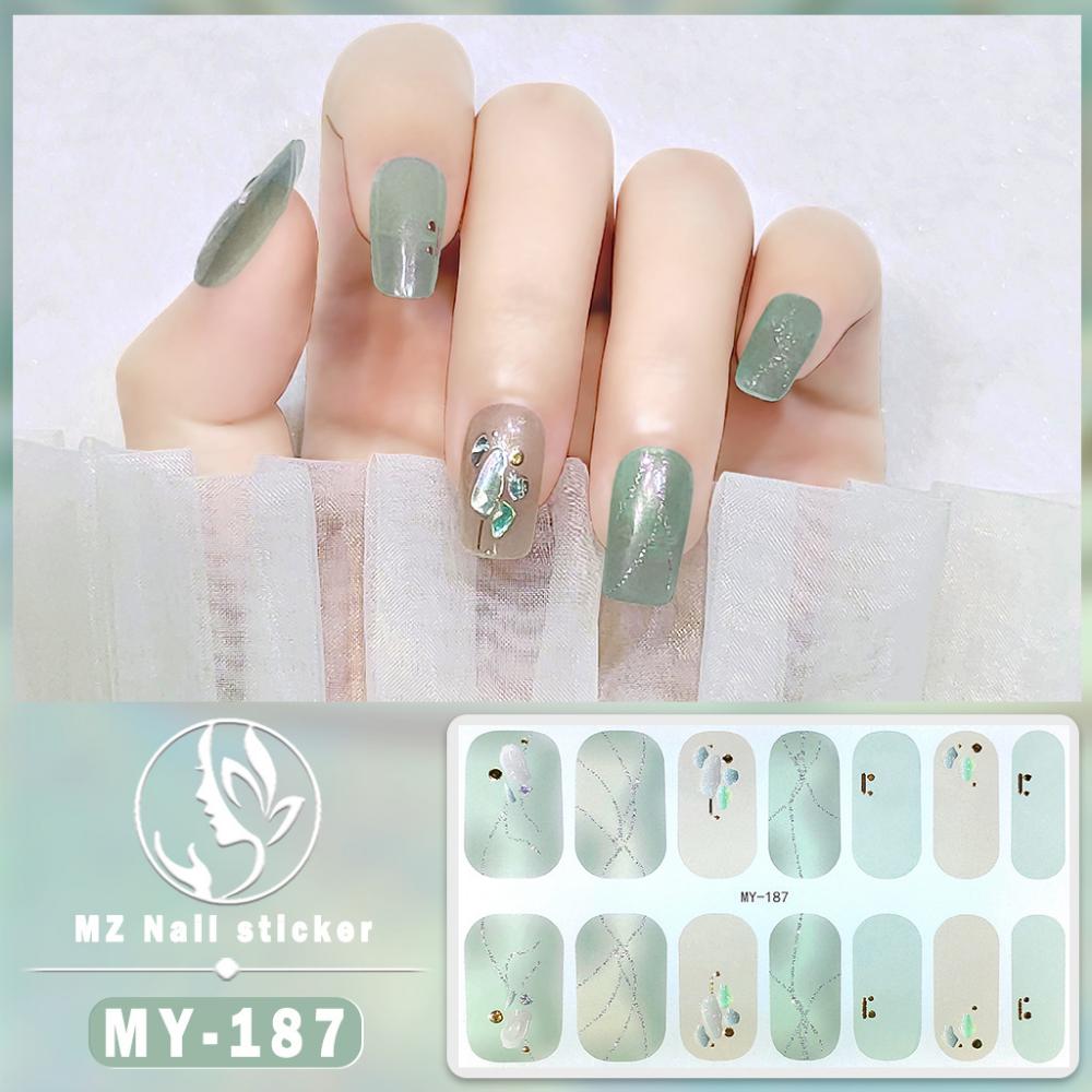 

Водонепроницаемая самоклеящаяся гель-пленка для ногтей без запекания, полная наклейка, весенне-летняя пленка для ногтей, бумага для ногтевой пленки