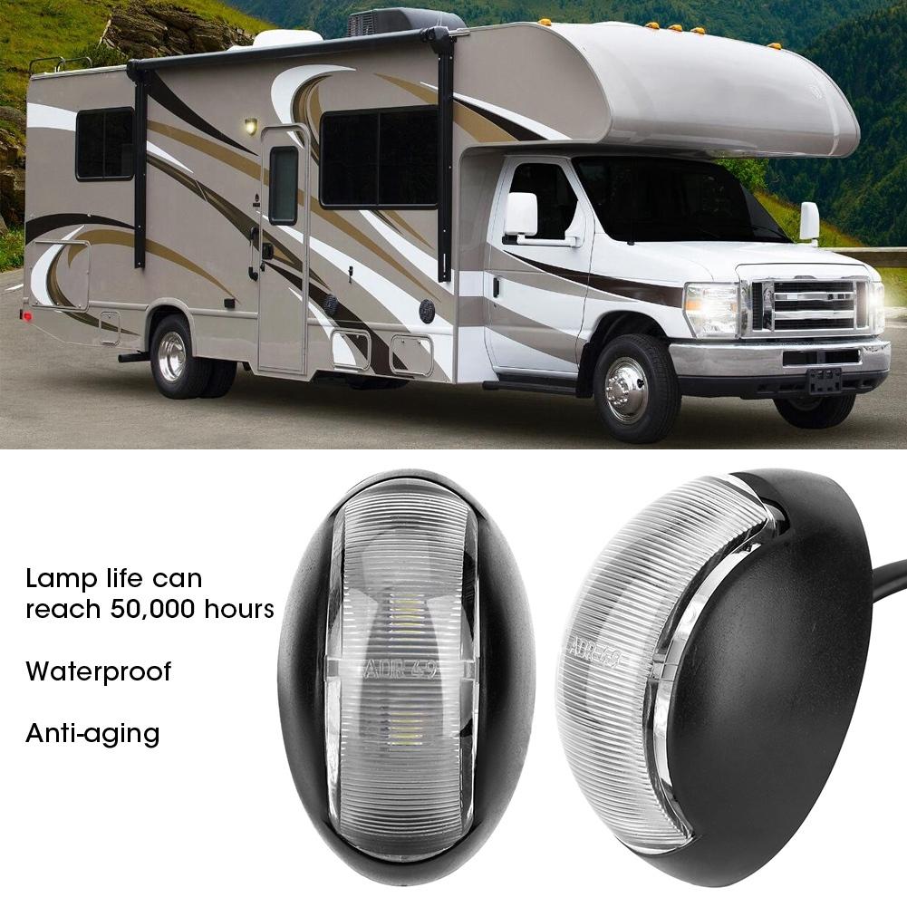 Truck Trailer RV Bus Position Light Tail   Warning LED Lamp Car Accessory