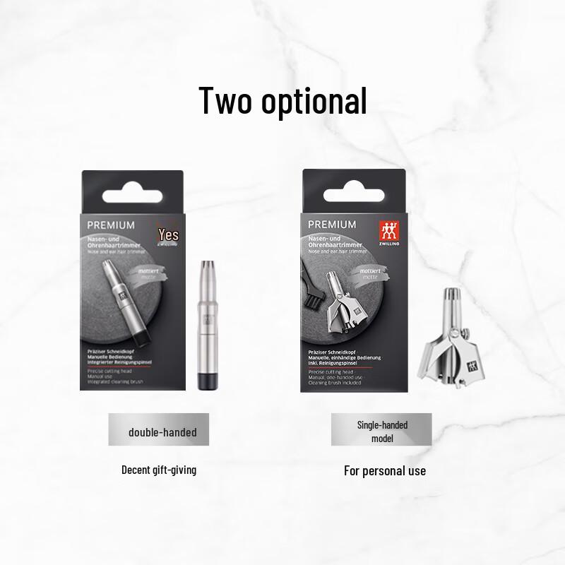 Zwilling Manual Nose & Ear Hair Trimmer Set