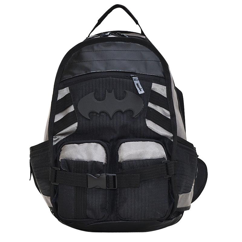 Anime-Themed Multifunctional Backpack with Velvet Laptop Compartment