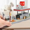 1:64 Scale Metro Station Model Simulated Architecture Scene Model  Sand Table Layout