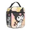 Animated Pattern Children'S Meal Bag Student Portable Lunch Bag Full Print Square Picnic D System
