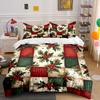 Festive Berry Elegance Bedding Sets Duvet Cover Sets Duvet Covers Pillowcases(1*Duvet Cover 2*Pillowcases Without Duvet Insert)