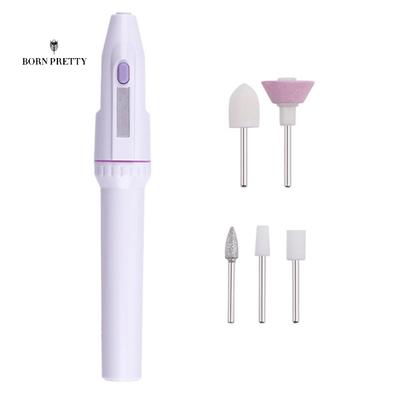 Elektrické nail art ozdoby na nehty Perová bruska Leštící exfoliační sada strojů na manikúru