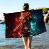 D-Devil May Cry Bath Towel Microfiber Soft Water Absorbing Breathable For Girl Kids Decorative Cartoon Beach Towel