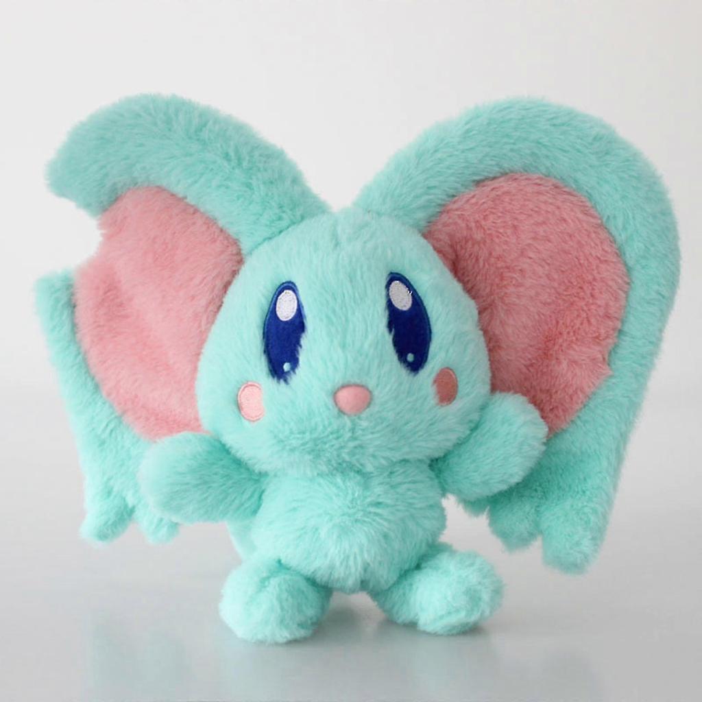 Elfilin Kirby Kuscheltier 25cm Kirby und das vergessene Land Elflin Kuscheltiere Spielzeug, Abenteuer Weiches Kuscheltier für Fans