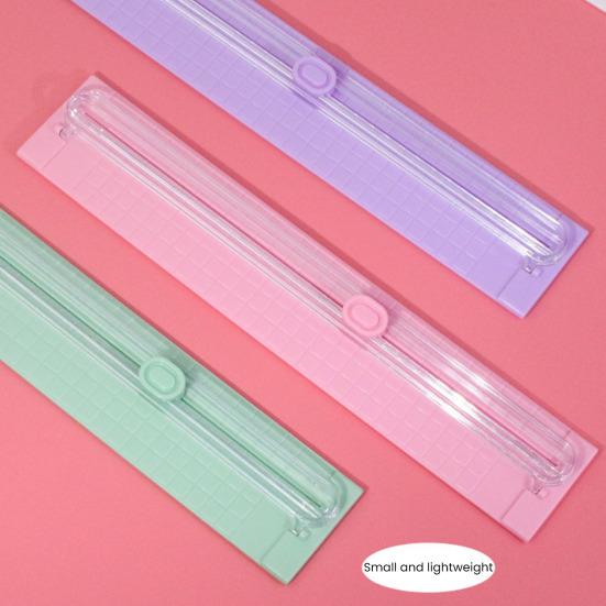 Yousheng A3 Paper Trimmer Straight Small Paper Slide Cutting Tool Portable Paper Slicer for Craft Scrapbook Photo Cardstock Label Card