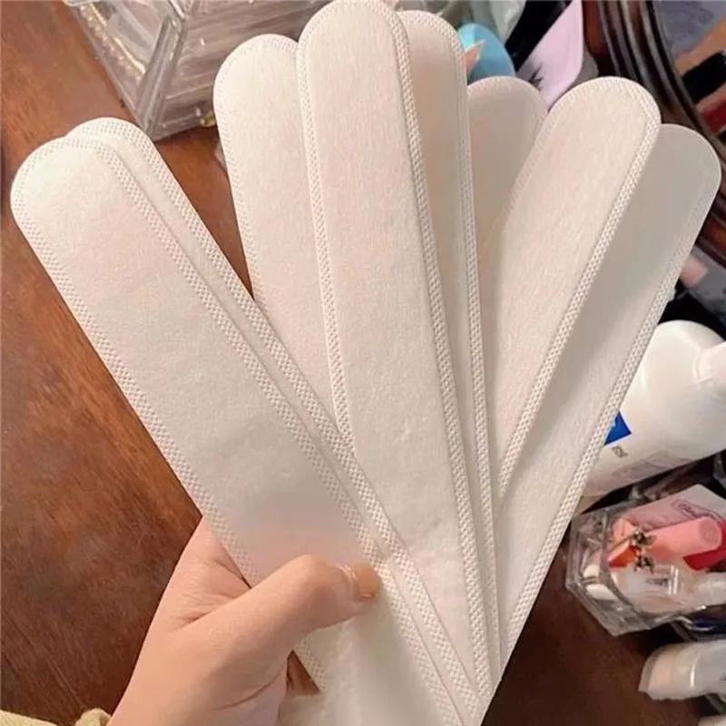 Chapéu Absorvedor de Suor Invisível Almofadas de Forro Verão Boné de Basebol Anti-sujo Absorvente de Suor Faixa Suor Redutor de Tamanho Adesivos de Tira