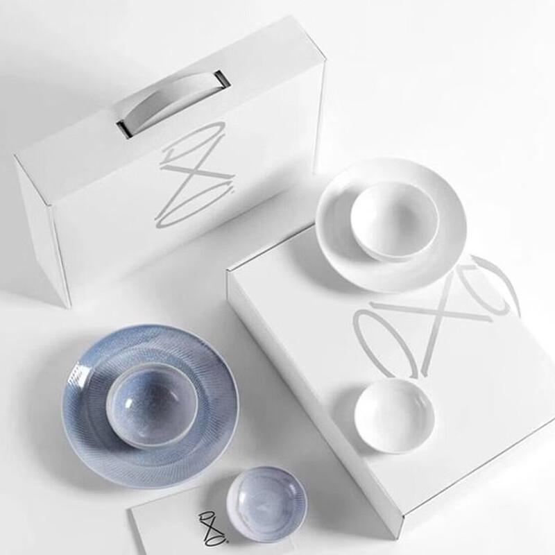 DXC Nordic Style 18-Piece Ceramic Dinnerware Set