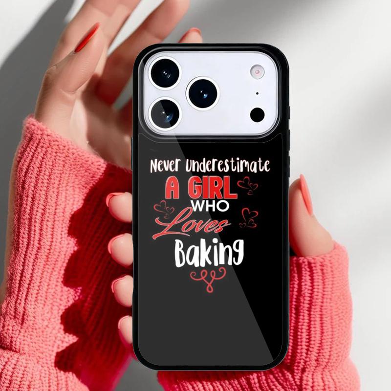 Backen, weil Leute schlagen verpönt ist Handyhülle für iPhone 17 16 15 14 13 Pro Max Rückabdeckung für 12 11 Pro Hülle