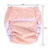 New Washable Incontinent Care Adult Pants   Absorbent   Cloth Diaper Nappy(White)