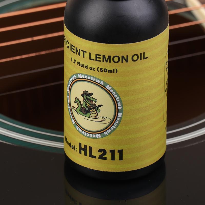 50Ml Guitar Fretboard Lemon Oil For Guitar Fingerboard Cleaning Fret Care Rust-Proof Removes Dirt Grease Extends Fretboard Life