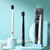 2-Piece Adult Soft Bristle Toothbrush Set with Spiral Thread & Brush Head Protector