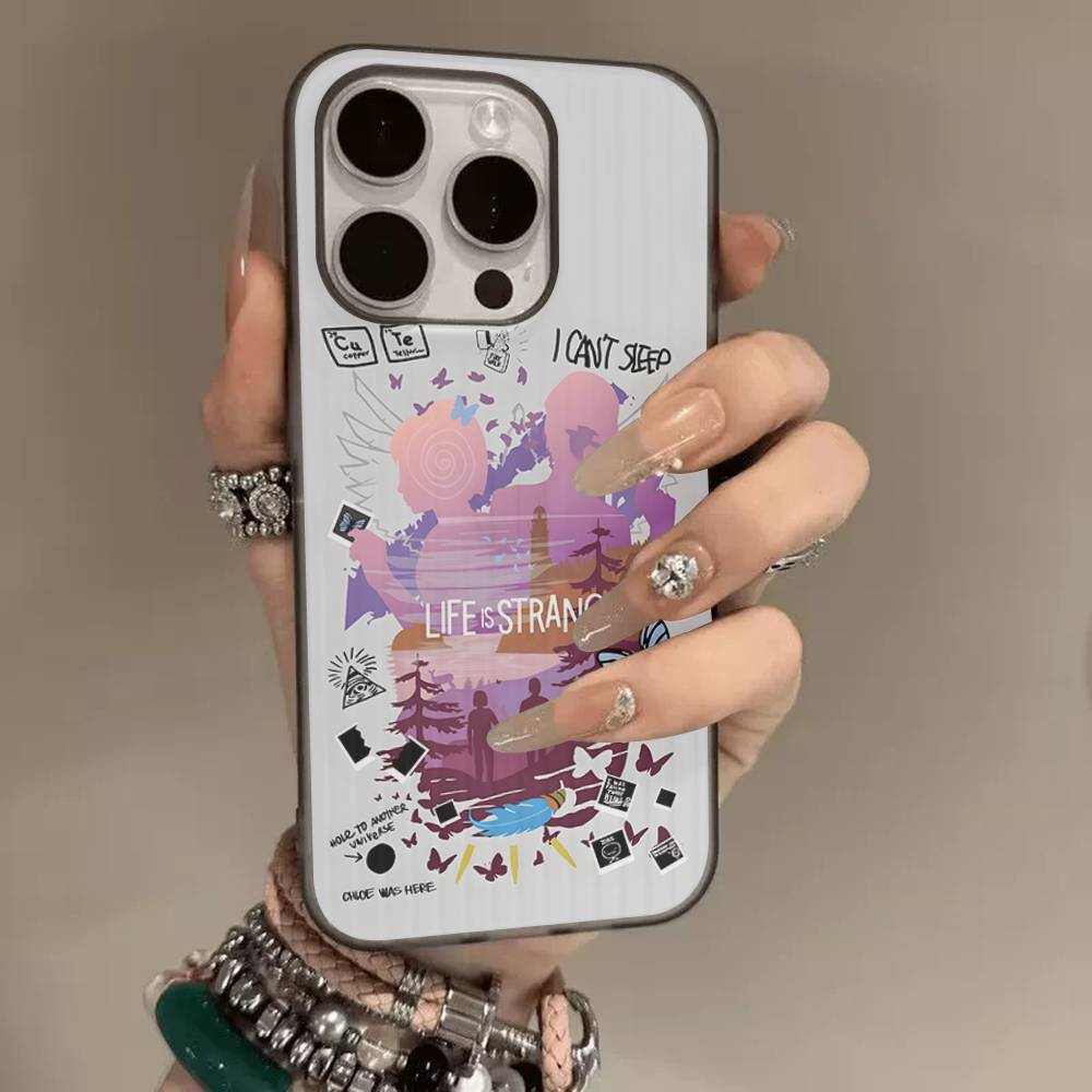 Life Is Strange Before The Storm Video Game Phone Case For IPhone 17 16 15 14 13 12 11 Pro Max Plus Pro Stripe Soft Cover