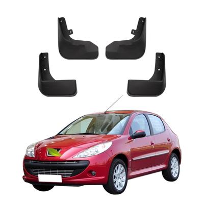 4 ks Lapače nečistôt Blatníky Kompatibilné s Peugeot 207 hatchback 2006 2007 2008 2009 2010 2011 2012 2013
