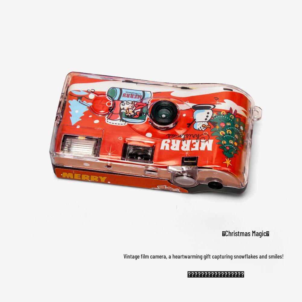 Trendy Half-Frame Disposable Film Camera with Custom LOGO for Christmas