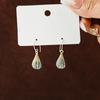Boucles d'oreilles Goutte d'eau Géométriques avec une Touche Rétro