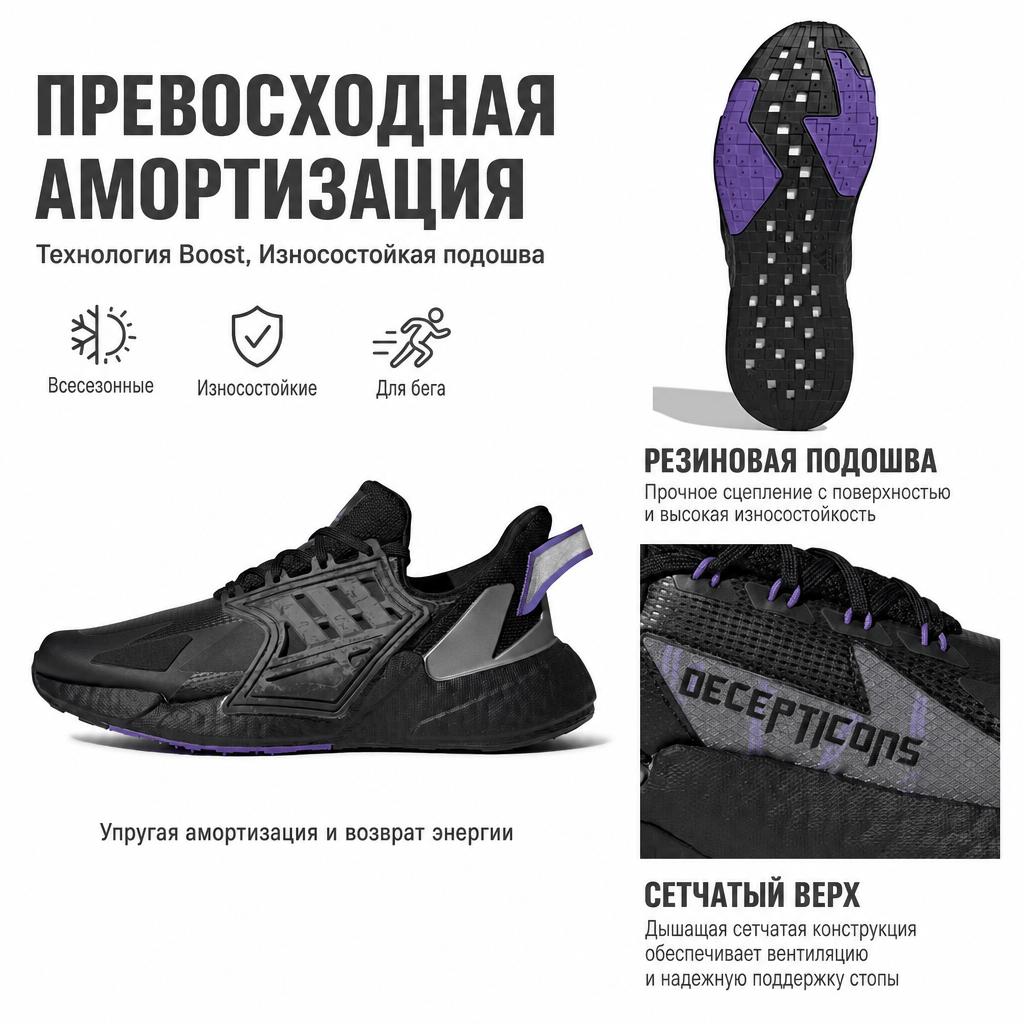 adidas X9000L4 Caged Shoes Comfortable Synthetic Leather Durable Low-Top Casual Running Shoes Unisex Shoes Black GY2113