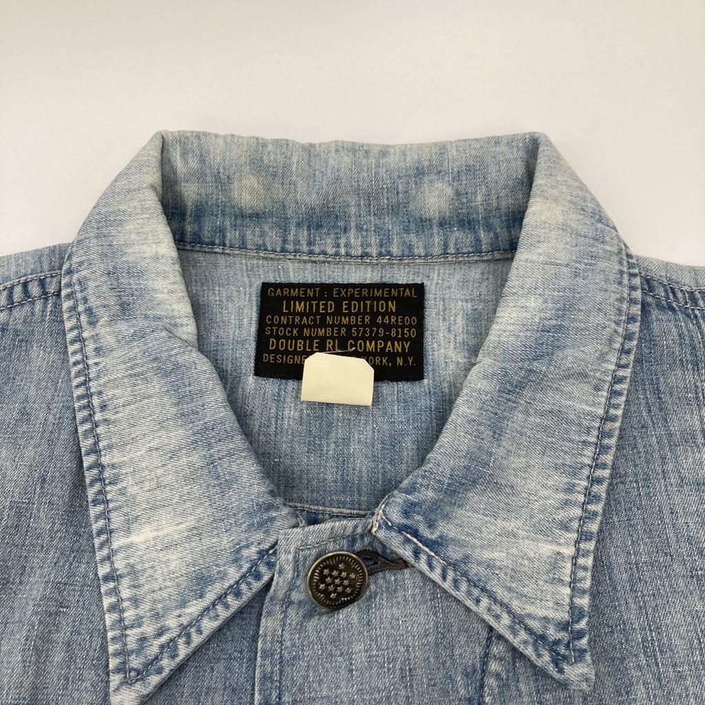 RRL Indigolo Limited Edition CPO Denim Jacket, Limited To 200 Pieces Worldwide Jacket M IndigoUsed