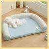 Washable Cooling Mat Sofa Bed for Small Dogs And Cats Teddy Bichon Summer Pet Bed Removable Cat Nest Comfortable Breathable