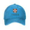 Vintage Cambridge-University Baseball Cap Unisex Distressed Cotton Snapback Cap Outdoor Running Golf Hats Cap