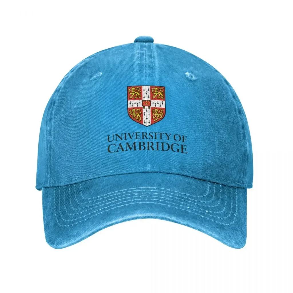 Vintage Cambridge-University Baseball Cap Unisex Distressed Cotton Snapback Cap Outdoor Running Golf Hats Cap