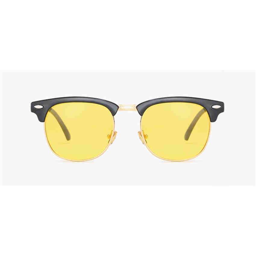 Unisex Sunglasses Night Vision Goggles UV Protection Driver Glasses HD Yellow Lenses