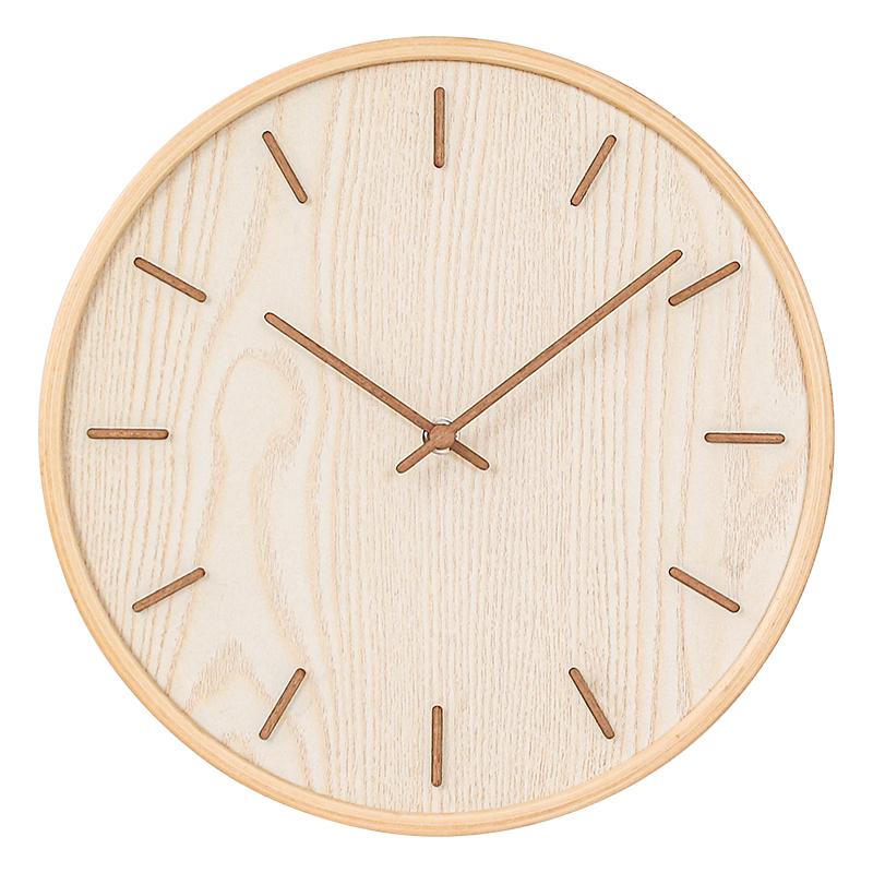 

Silent Fashion Wall Clock Aesthetic Interior Creative European Interior Clock Wall Living Room Design Horloge Murale Decor (as the picture,12 inches)