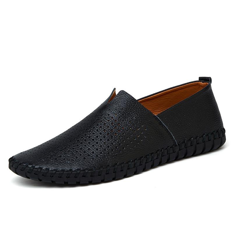 Mode Größe 50 Weiches Leder Flache Schuhe Atmungsaktiv Herren Freizeit Slipper Männlich Bequem Fahrschuhe Zapatos Para Hombre Mocasines De Hombre