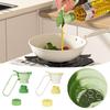 Multi Functional Oil Bottle Flow Deflector Reusable Filter Bottle Stopper  Vinegar Oil
