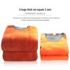 Milage Plus Size Thickened Fleece Thermal Underwear Set