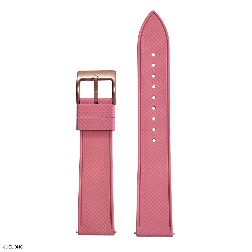 Premium Mosaik FKM Gummi Taucheruhr Armband 20mm 22mm Staubdicht Wasserdicht Schnellverschluss Für Herren Damen Taucheruhren