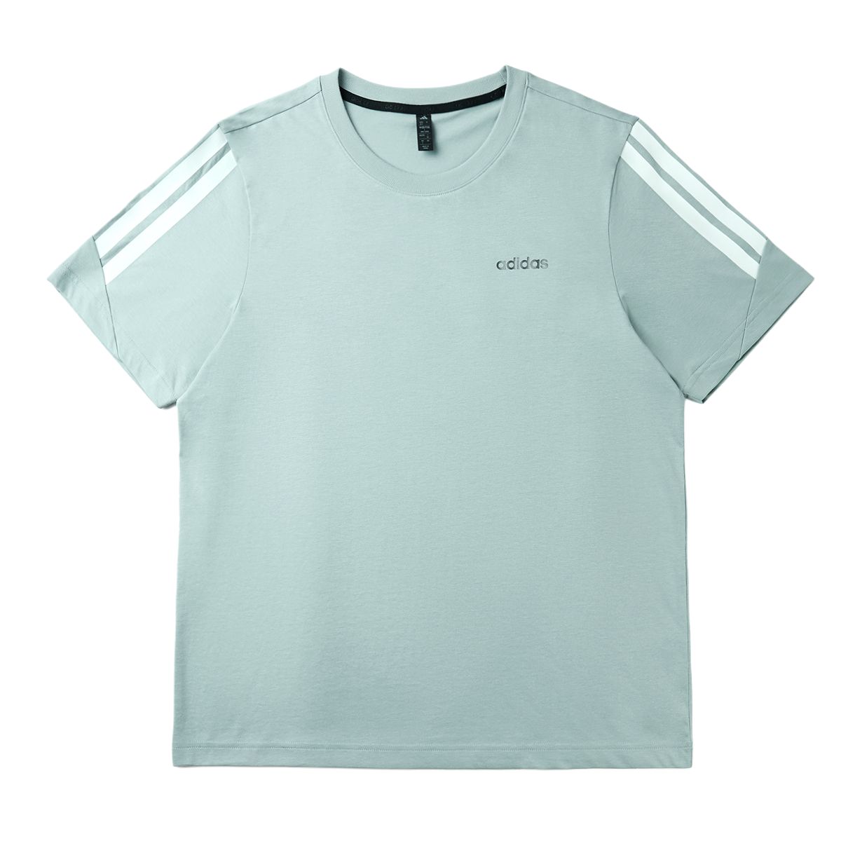 Adidas M SJ 3S Tee Striped Minimalist Round Neck Pullover Short Sleeve T-Shirt Unisex Tops KQ5325 XS