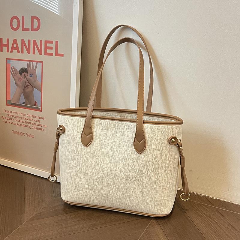 

Large-capacity bag women s new simple and versatile shoulder bag, high-end leisure commuter tote bag