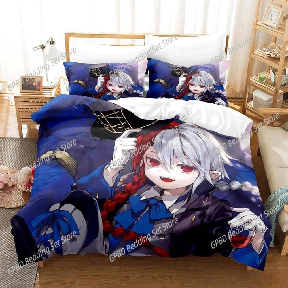 3D Anime Seraph of the end Bedding Set Bedroom Soft Modern Bedspreads Comefortable Kids Duvet Cover Quilt Cover And Pillowcase