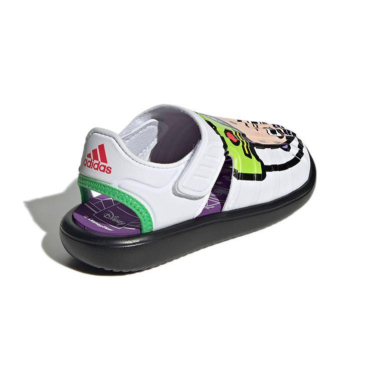 Adidas Disney X  Pixar Buzz Lightyear Comfortable Casual Sandals Kids Sandals White Black GY5440