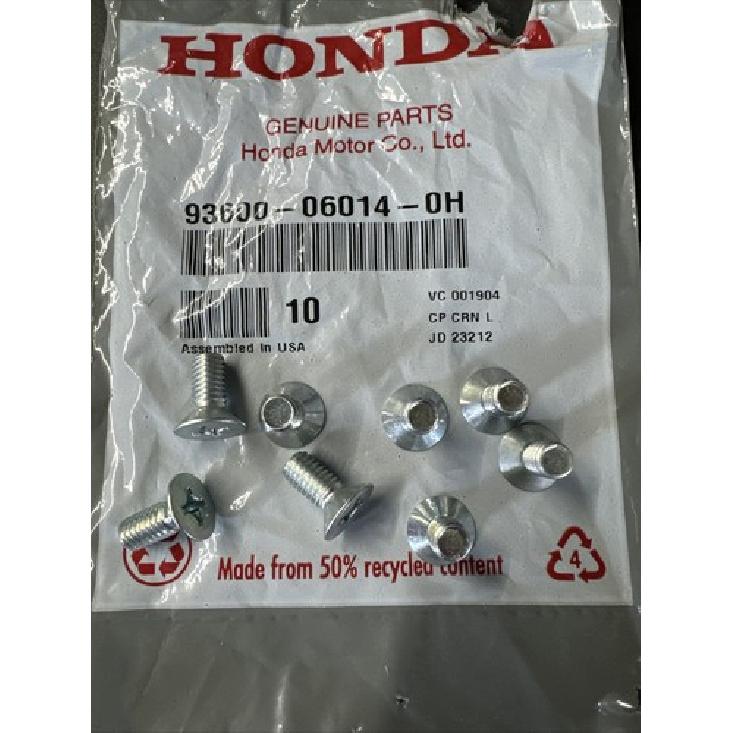 8x Honda Acura Disc Brake Rotor Screw OEM all models