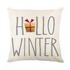 Christmas Decor Pillowcase 35/40/45Cm Holiday Farmhouse Home Decorative Cushion Cover Cute Dwarfs Reindeer 3D Print Pillow Cover