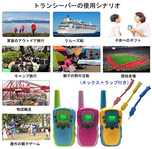 TRH 388 Low-Power Transceiver Set for Kids, Low-Power Amateur Radio, No License Required, Hands-Free (VOX) Function, Easy Operation, Suitable for Adul