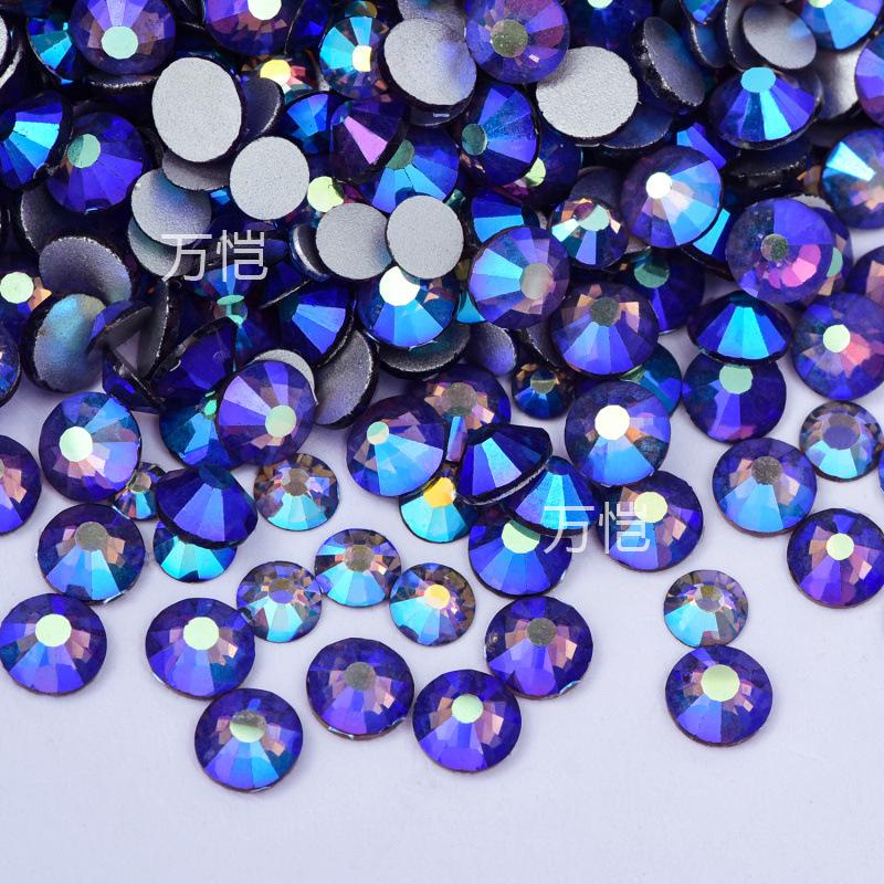 Ss3-Ss16 Mixed Size Flat Bottom Drill, Mobile Phone Case Diy Sticker Diamond Crystal Glass, Creative Nail Art Jewelry Accessories
