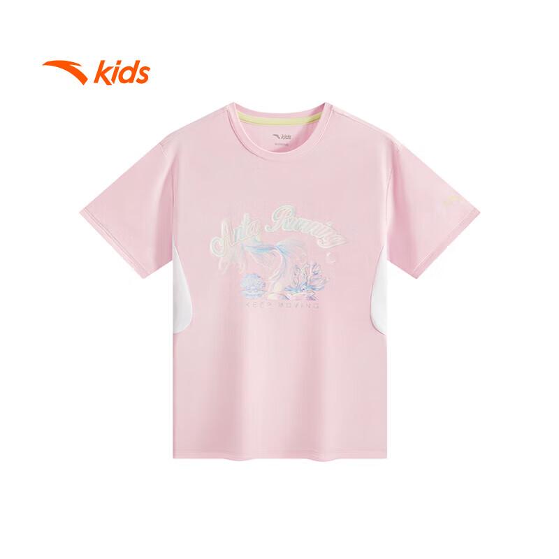 ANTA Children's Girls' Breathable Short-Sleeve T-Shirt