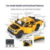 1/24 Alloy Die-cast Great Wall Cannon Pickup Truck Model Simulation Sound and Light Pull Off Road Vehicle Toy Collection Ornaments for Boys Gifts
